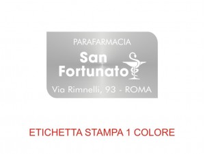 Etichette adesive per farmacie e parafarmacie (mm 37x22) (cod. 19P)